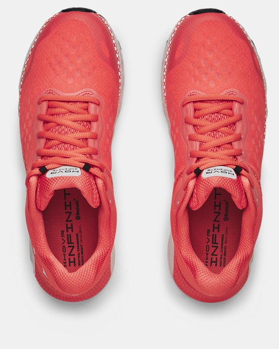 Men's UA HOVR™ Infinite 3 Reflect Running Shoes, Red, pdpMainDesktop image number 2
